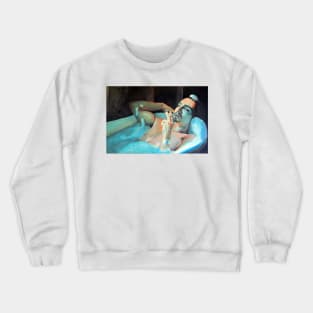 Klaus in the Bath - Umbrella Academy Crewneck Sweatshirt